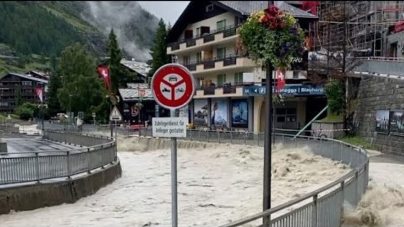 Pesë të vdekur nga stuhitë në Francë dhe Zvicër..