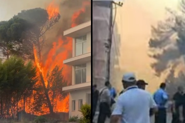 Zjaret pushtojnë Shqipërin! Zjarrfikësve u bashkohen edhe forcat e ushtrisë..(VIDEO)