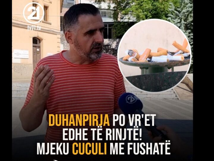 Mjeku Cuculi me fushatë “Duhani ta shkurton jetën për 10 vjet”..(VIDEO)