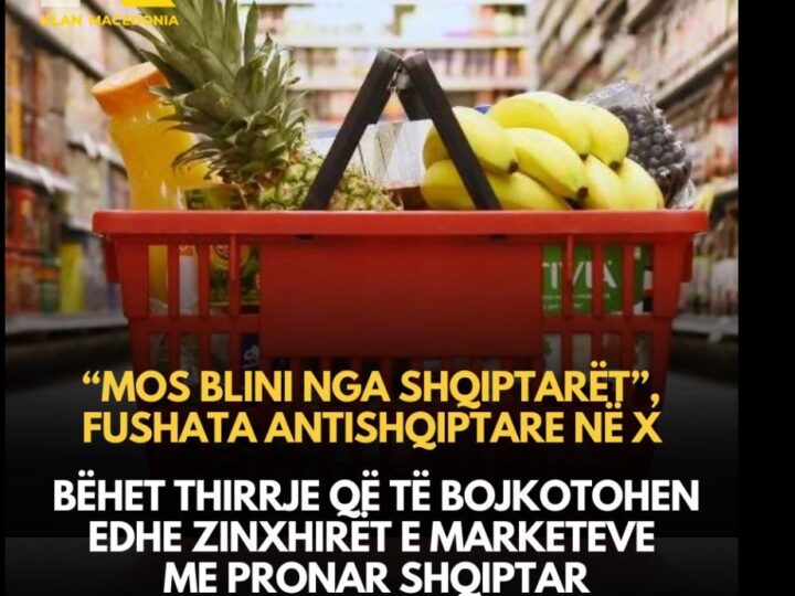“Mos blini nga shqiptarët”, fushata antishqiptare në X..!