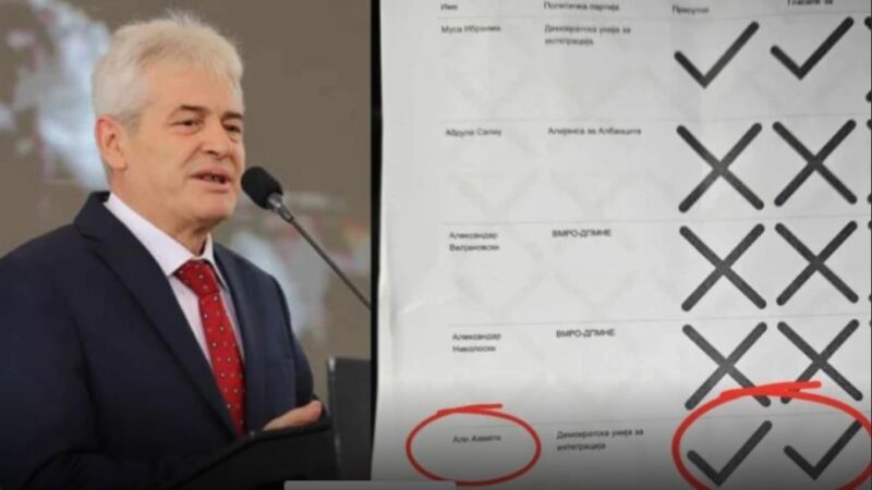 Fakt: Kur Ali Ahmeti votonte për “branitellat” (FOTO)