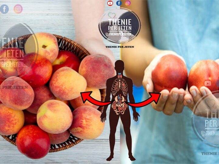 Cila është më e shëndetshme – pjeshka apo nektarina..!?