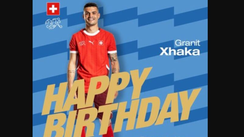 Granit Xhaka feston sot ditëlindjen. Ja sa vjet i mbush..?