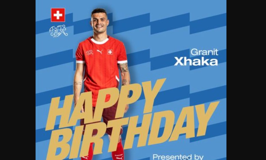 Granit Xhaka feston sot ditëlindjen. Ja sa vjet i mbush..?