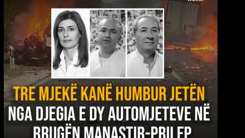 Këto janë tre mjekë që kanë humbur jetën sot nga djegia e dy automjeteve ! Shpreh ngushllime ministri Taravari