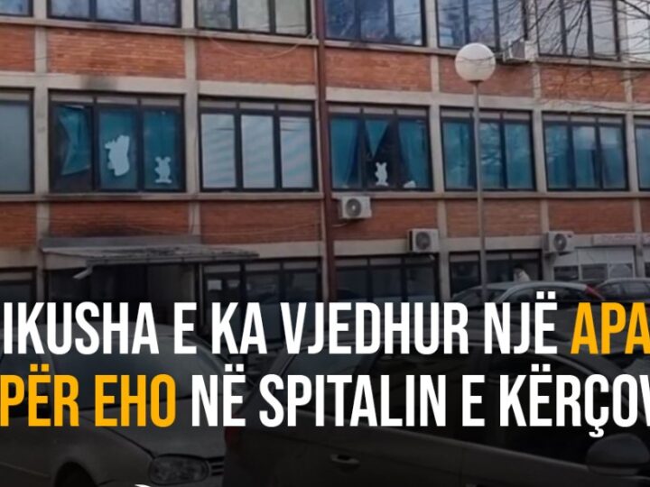 Dikusha ka vjedhur një aparat për eho në spitalin e Kërçovës..!?