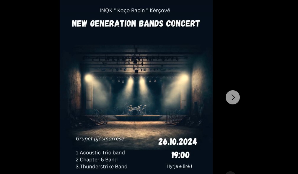 Koncert në Kërçovë