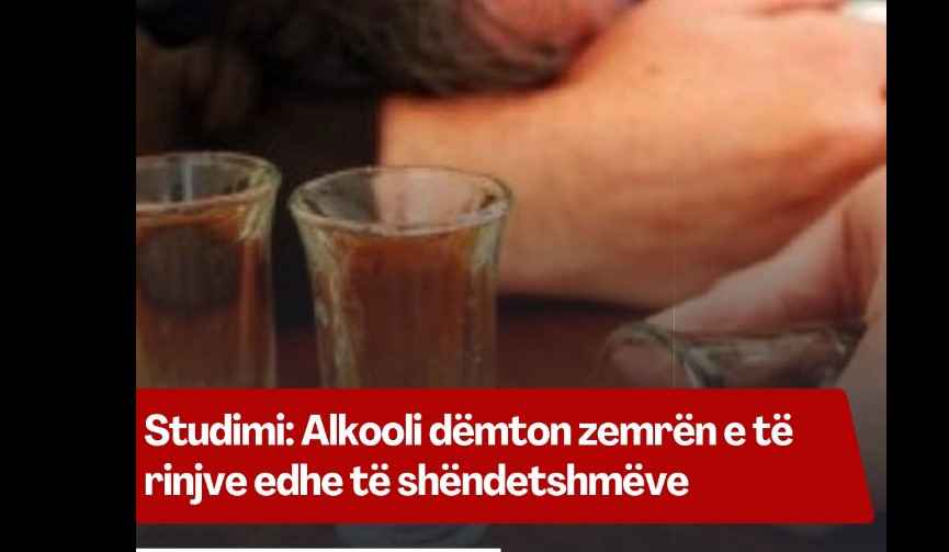 Studimi: Alkooli dëmton zemrën e të rinjve edhe të shëndetshmëve !