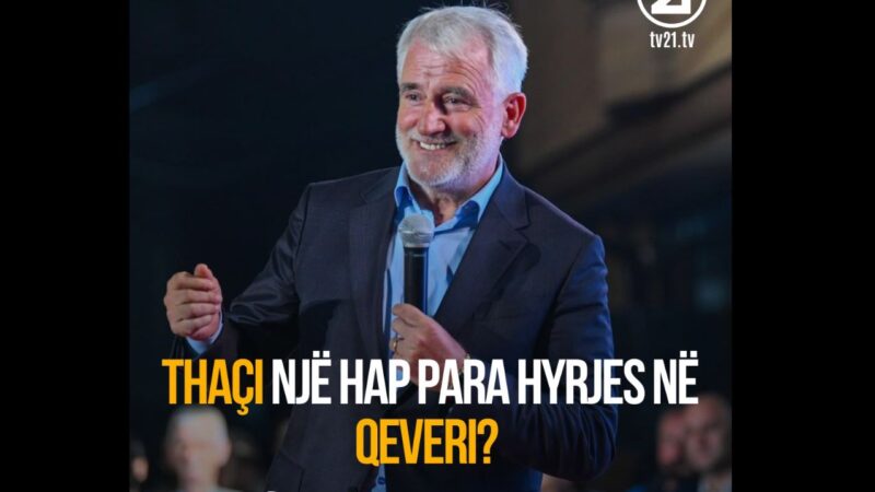 Menduh Thaçi i lumtur një hap para hyrjes në Qeveri !?