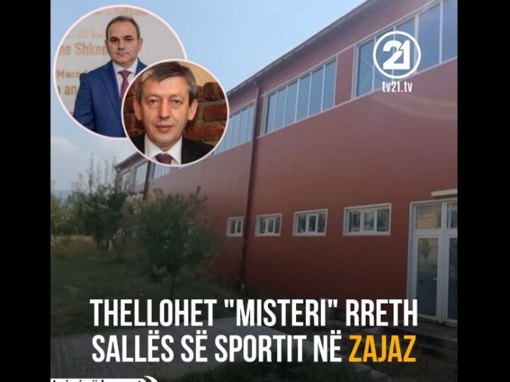 Thellohet “misteri” rreth Sallës së Sportit në Zajaz ! (VIDEO)