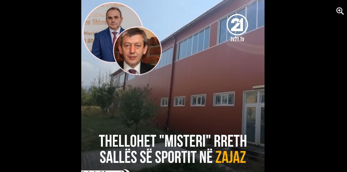 Thellohet “misteri” rreth Sallës së Sportit në Zajaz ! (VIDEO)