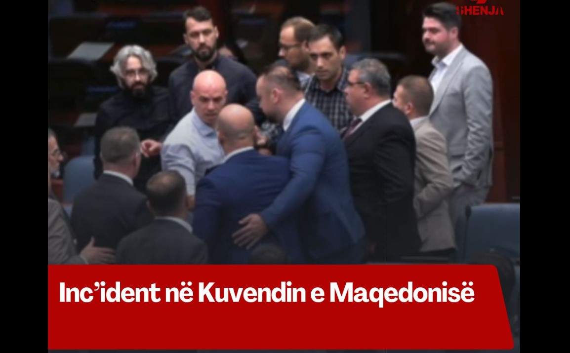 Inc’ident në Kuvendin e Maqedonisë..!?