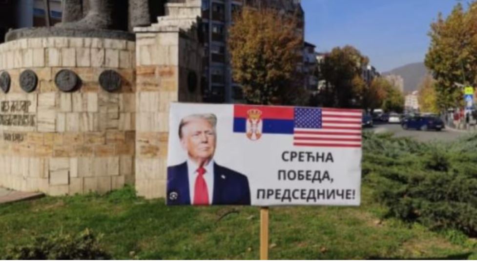 Një urim më ndryshe për Trumpin nga Mitrovica e Veriut..!?