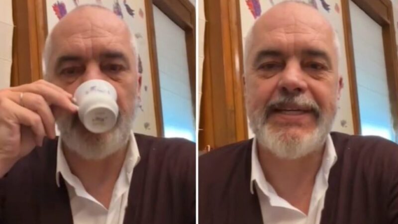 Edi Rama: Konsumoj më shumë se 10 kafe në ditë..!