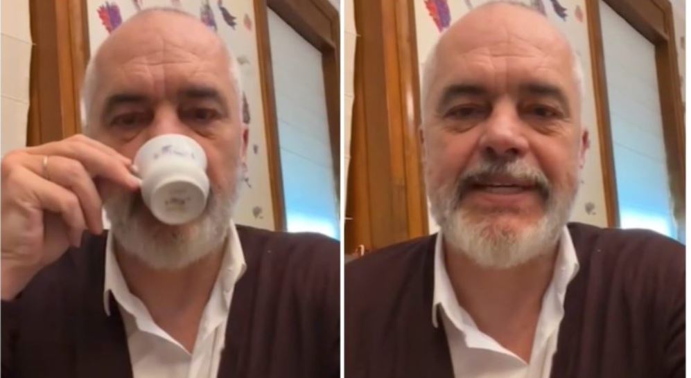 Edi Rama: Konsumoj më shumë se 10 kafe në ditë..!