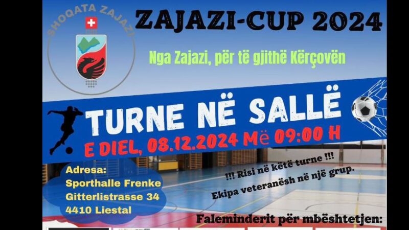 Shoqata Zajazi – Zvicër mban Turneun Zajazi Cup 2024