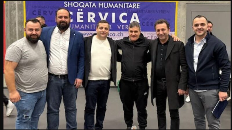 Shoqata Humanitare „Cërvica“ në përkrahje nga Ambasadori i Maqedonisë së Veriut në Zvicër