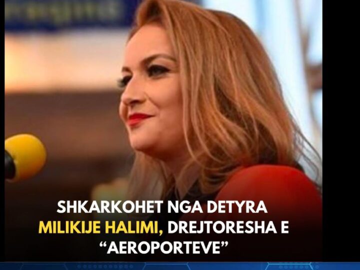 Shkarkohet nga detyra Milikije Halimi, Drejtoresha e “Aeroporteve”..!?