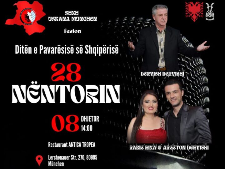 Shoqata Kulturore Humanitare “Uskana München” feston ditën e flamurit (FOTO)