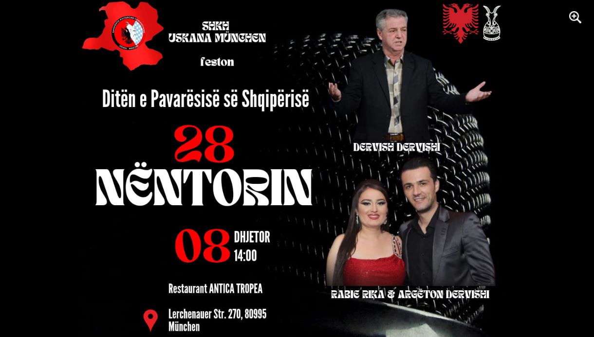 Shoqata Kulturore Humanitare “Uskana München” feston ditën e flamurit (FOTO)