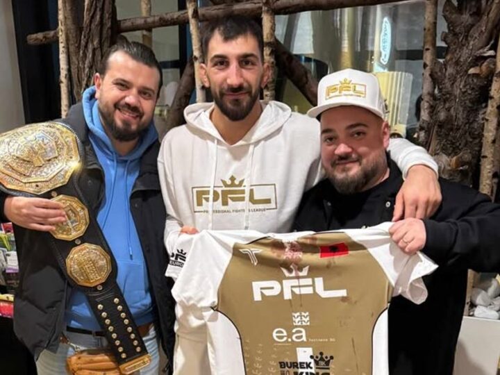 Florim Zendeli fanellën e fitores ia ka dorëzuar Burek King-u (VIDEO)