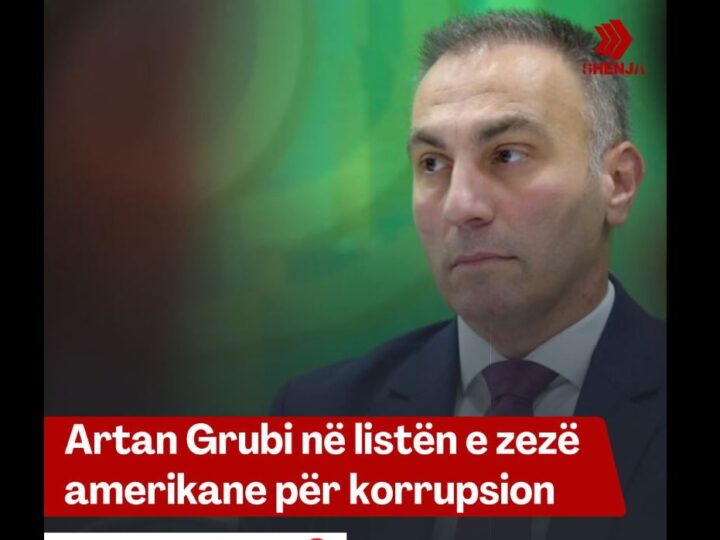Artan Grubi në listën e zezë amerikane për korrupsion..!?