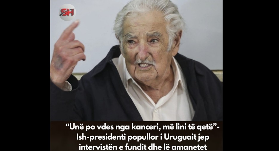 “Unë po vdes nga kanceri, më lini të qetë”- Ish-presidenti popullor i Uruguait jep intervistën e fundit dhe lë amanetet..!