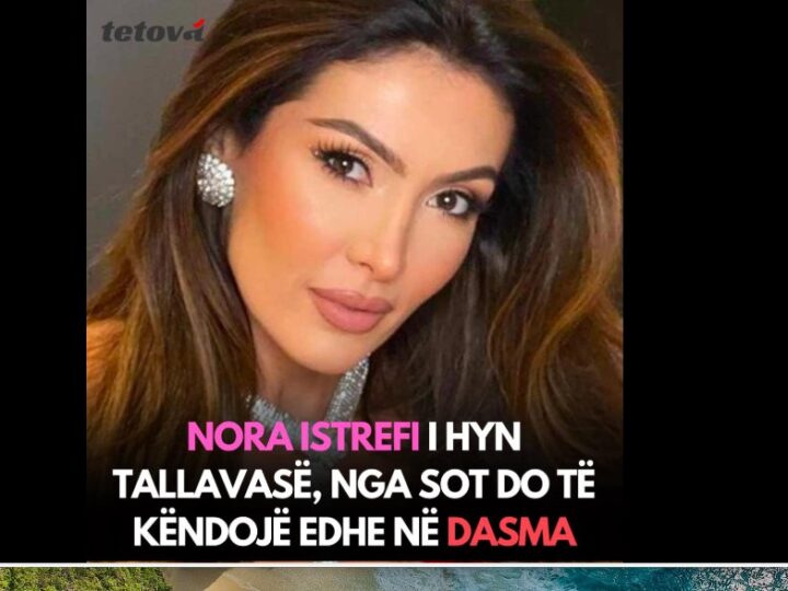 Nora Istrefi i hyn tallavasë, nga sot do të këndojë edhe në dasma..!? (FOTO)