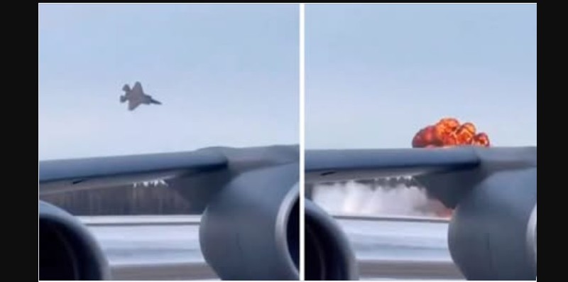 Filmohet rënia e avionit të fuqishëm amerikan F-35 në Alaska..(VIDEO)