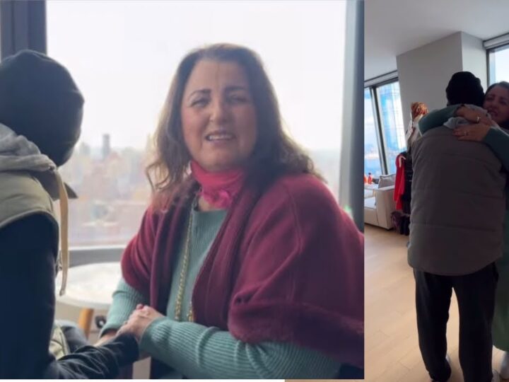 Parashqevi Simaku takohet me djalin e saj: Zoti të bekoftë..! (Video)