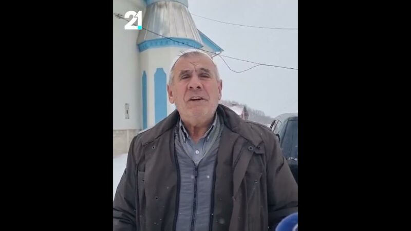 30cm borë në fshatin Kollarë të Kërçovës..! (VIDEO)