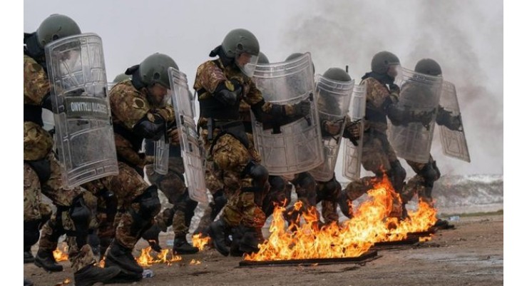 Trazirat e mundshme në Kosovë! KFOR, stërvitje intensive për kontrollin e turmave..