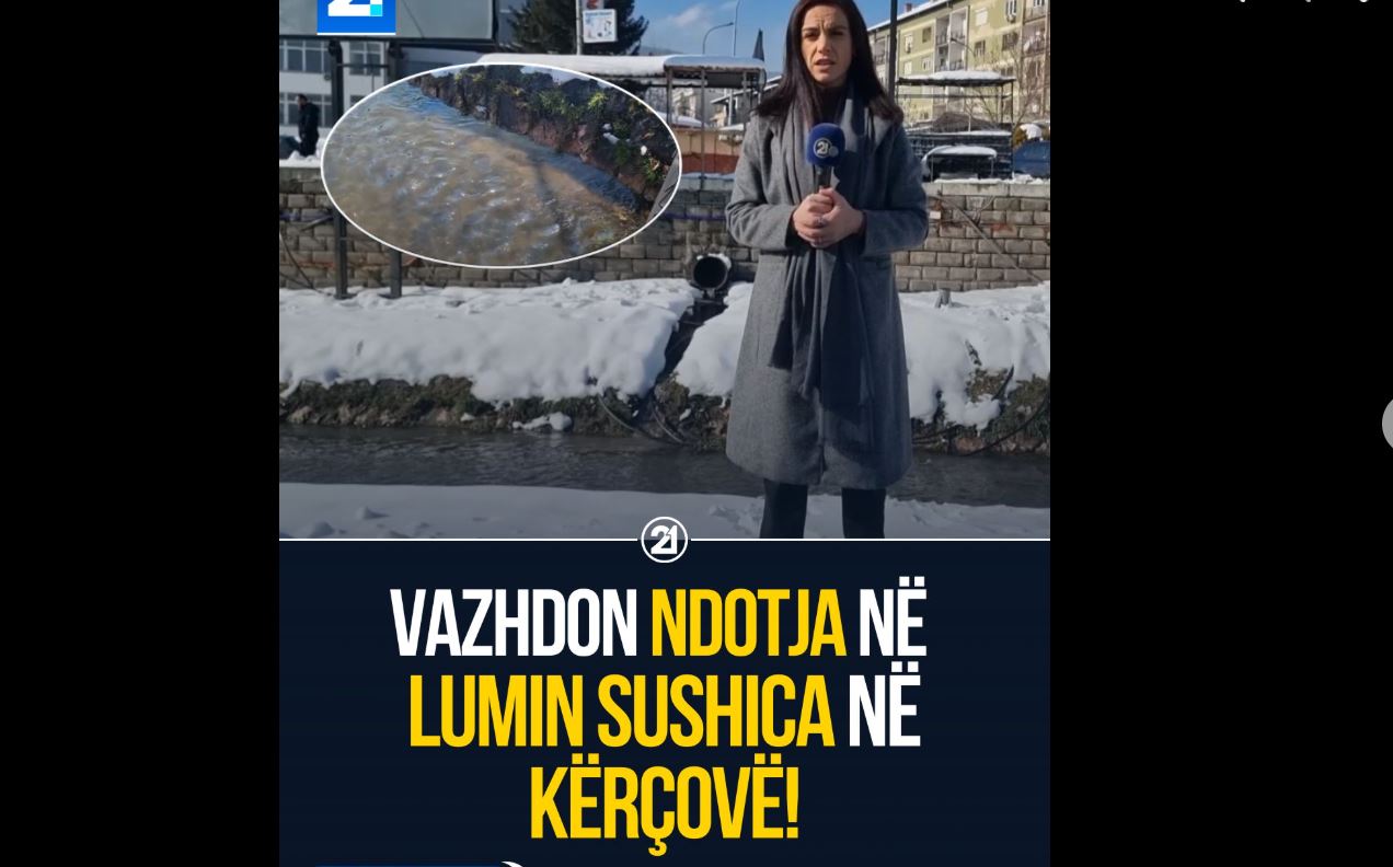 Vazhdon ndotja në lumin Sushica në Kërçovë..!(VIDEO)