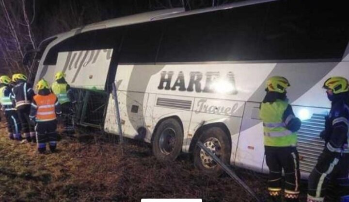 Aksidentohet autobusi me mërgimtarë në Kroaci..!