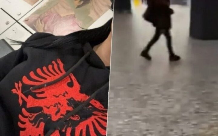 Skandal në Aeroportin e Beogradit, vajza keqtrajtohet pasi mbante veshur një bluzë me flamurin shqiptar! (VIDEO)