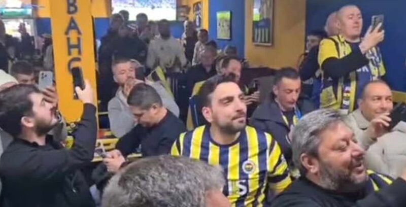 Kërçovë: Atmosfera e Zjart e tifozave të Fenerbahçes (VIDEO)