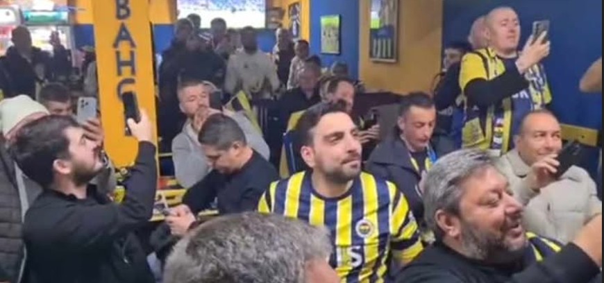 Kërçovë: Atmosfera e Zjart e tifozave të Fenerbahçes (VIDEO)