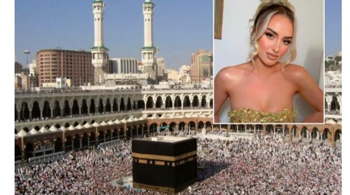 Ramazani afër, këngëtarja kosovare shkon në Mekë (FOTO)