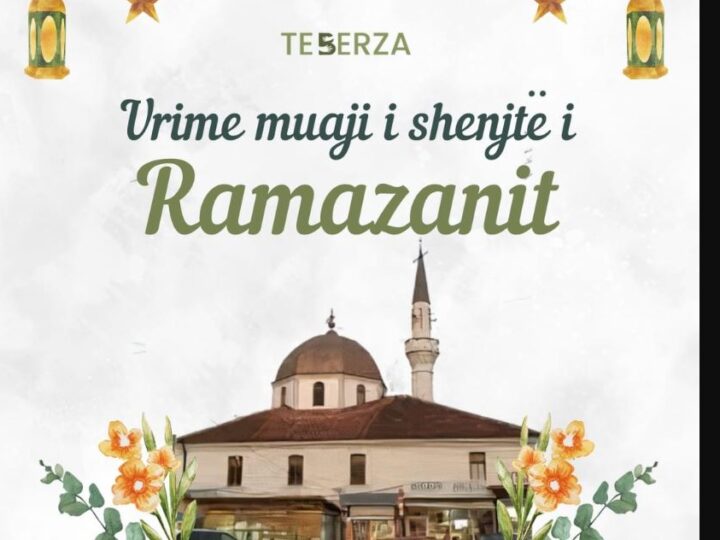 Avokati dhe Humanisti Shkodran Alili dhe shoqata Te Berza urojnë muajin e Ramazanit