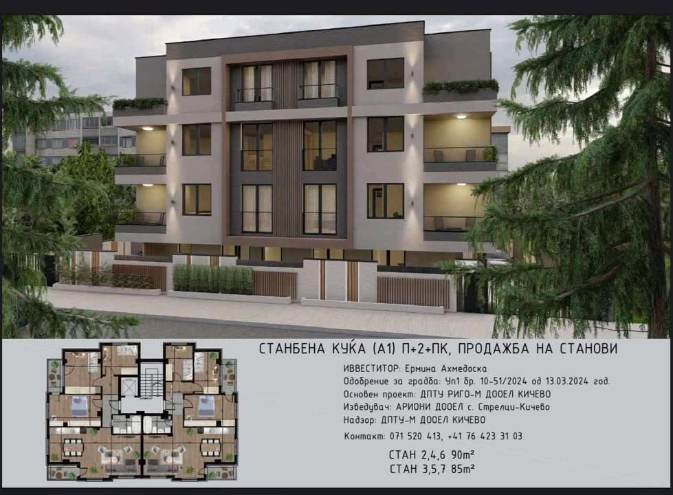 Shiten banesa në Kërçovë