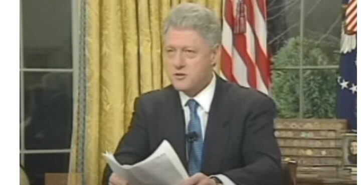 Bill Clinton i drejtohet popullit amerikan me fjalim historik ?