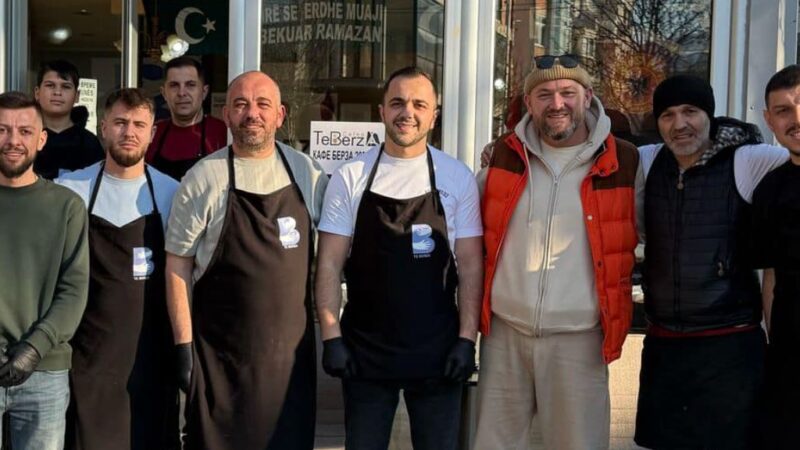 Afaristi nga Zvicra Ngadhnim Sadiku shtron iftar Te Berza (FOTO)