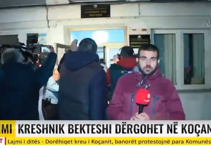 Ish-ministri Kreshnik Bekteshi me pranga në duar, dërgohet në Gjykatë..!? (VIDEO)