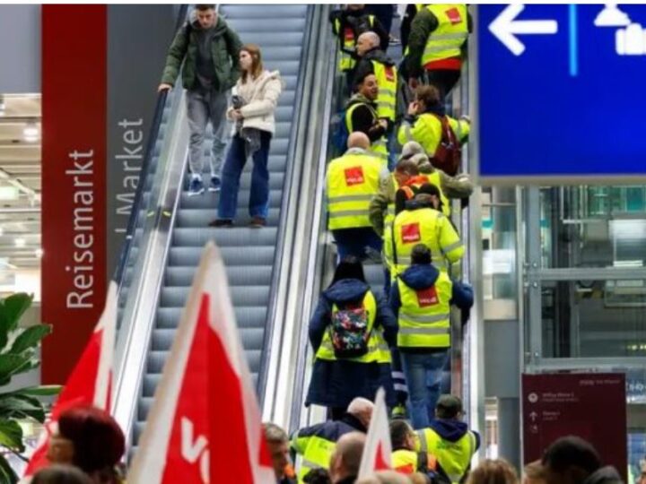 Grevë e papritur në aeroportet e Gjermanisë, anulohen qindra fluturime..!?