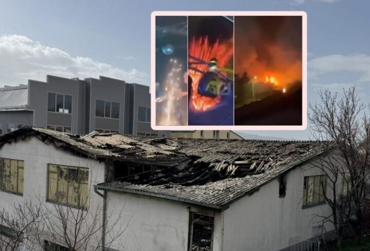 Bombë me sahat: Pranë diskotekës së djegur “Puls” dyshohet se kishte 10 tonë naftë..?! (VIDEO)
