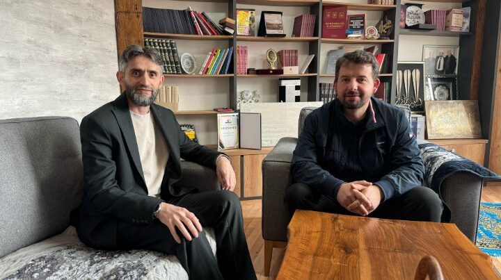 Imami i Xhamisë së Regensdorfit hfz. mr. Ferit ef. Zeqiri vizitë në Myftininë e Kërçovës