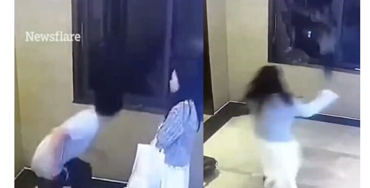 Ndodh dhe kjo! Burri hidhet nga dritarja për t’i shpëtuar’ zënkës me gruan (VIDEO)