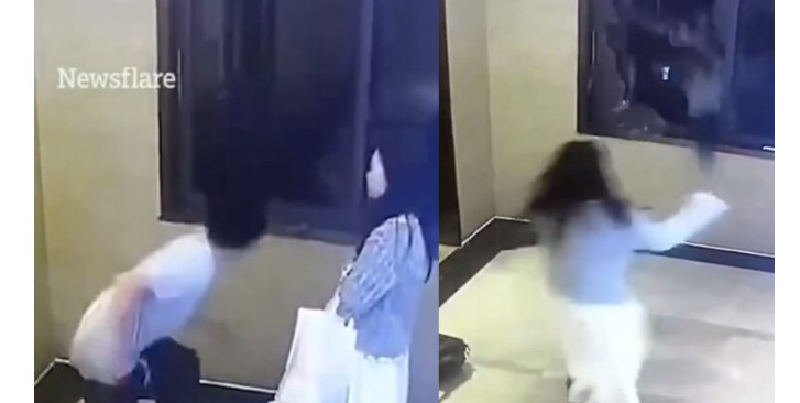 Ndodh dhe kjo! Burri hidhet nga dritarja për t’i shpëtuar’ zënkës me gruan (VIDEO)