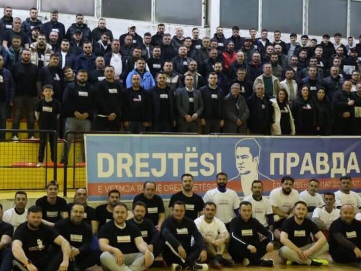 Organizohet një ndeshje futbolli me moton “mblidhemi për drejtësi” (FOTO)