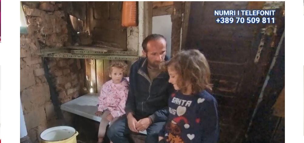 Familja 6 anëtarëshe në Kërçovë jeton në kushte të mjerueshme..!? (VIDEO)